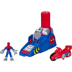 Boneco Homem Aranha Super Hero Lançador A7686/A7685 - Hasbro