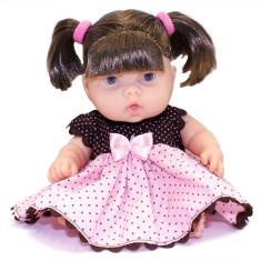 Boneca Bebê Dolls Collection 1837/13 Cotiplás