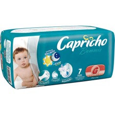 Fralda Capricho Bummis Tamanho G Regular 7 Unidades Peso Indicado 10 - 13kg