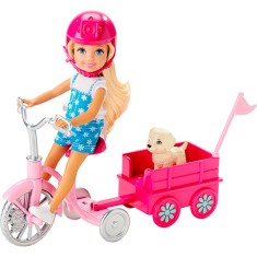 Boneca Barbie Chelsea com Filhote Mattel