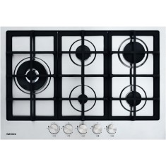 Cooktop Falmec Gourmet 5 Bocas Acendimento Automático Acabamento Inox FD705GX