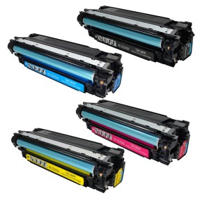 Toner Colorido Compatível Kit 4 M551N M551DN