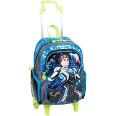 Mochila com Rodinhas Escolar Sestini Max Steel 16Y M 64061