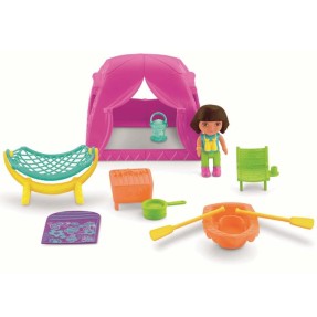 Boneca Dora a Aventureira Playset Camping Fisher Price