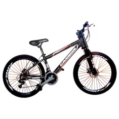 Bicicleta Cannon 21 Marchas Aro 26 Suspensão Dianteira Freio a Disco Avalanche