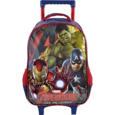 Mochila com Rodinhas Escolar Xeryus Avengers Age Of Ultron 16 5430