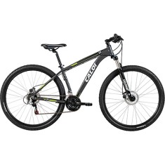 Bicicleta Mountain Bike Caloi 21 Marchas Aro 29 Suspensão Dianteira Freio a Disco Caloi 29 2016