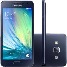 Smartphone Samsung Galaxy A3 16GB SM-A300M/DS 8,0 MP 2 Chips Android 4.4 (Kit Kat) 3G 4G Wi-Fi
