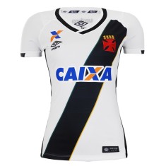 Camisa Torcedor feminina Vasco II 2016/17 sem Número Umbro