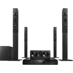 Home Theater Philips com DVD 1.000 W 5.1 Canais Karaokê 1 HDMI HTD5580X/78