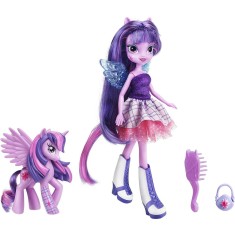 Boneca My Little Pony Twilight Sparkle com Pônei Hasbro