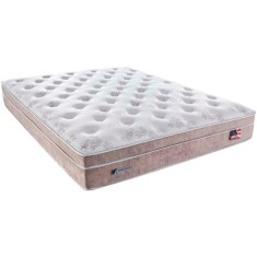 Colchão King Size Molas Ensacadas/Pocket Sealy D33 Miami 193 x 26 x 203 cm