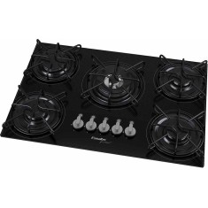 Cooktop Esmaltec 5 Bocas Acendimento Superautomático 5Q