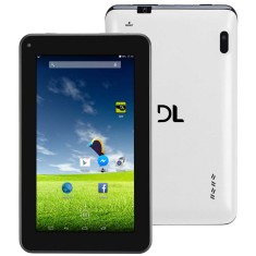 Tablet DL Eletrônicos 4GB LCD 7" Android 4.4 (Kit Kat) 2 MP e-Color Plus