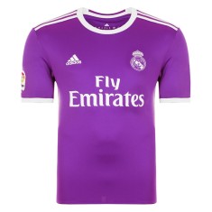 Camisa Torcedor Real Madrid II 2016/17 com Número Adidas