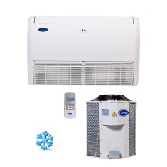 Ar Condicionado Split Piso / Teto Carrier Space 58000 BTUs Controle Remoto Frio 42XQM60C5 / 38CCR060535MC