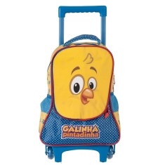 Mochila com Rodinhas Escolar Xeryus Galinha Pintadinha Galinha Pintadinha Magic 5061