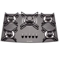 Cooktop Mueller 5 Bocas Acendimento Superautomático Tripla Chama