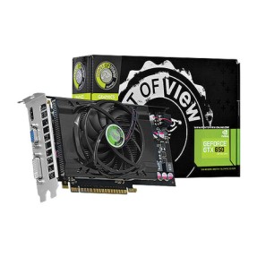 Placa de Video NVIDIA GeForce GTX 650 1 GB GDDR5 128 Bits Point Of View VGA-650-C1-1024