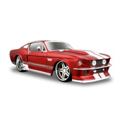 Carrinho de Controle Remoto Maisto Ford Mustang 1967 1:24