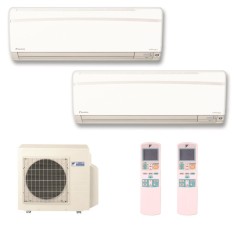 Ar Condicionado Multi Split Daikin 18000 BTUs Inverter Controle Remoto Quente/Frio FTXS35KVM / 3MXS52KVM