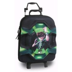 Mochila com Rodinhas Escolar Dermiwil Ben 10 3d 51030