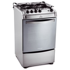 Fogão de Piso Electrolux Chef 4 Bocas Acendimento Automático Acabamento Inox 52SPX