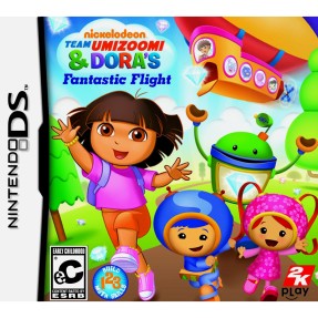 Jogo Nickelodeon Team Umizoomi e Dora's Fantastic Flight 2K Nintendo DS