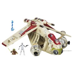 Boneco Star Wars Nave Republic Gunship A4646 - Hasbro