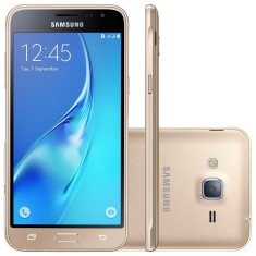 Smartphone Samsung Galaxy J3 2016 J320 8GB 8,0 MP 2 Chips Android 5.1 (Lollipop) 3G 4G Wi-Fi