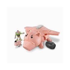 Boneco Buzz Lightyear Imaginext Toy Story Nave Porco Espacial - Mattel