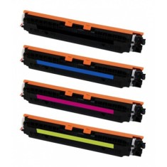 Toner Colorido Compatível Kit 4 CE310A I CE311A I CE312A I CE313A