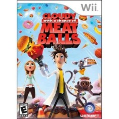 Jogo Cloudy With a Chance of Meatballs Wii Ubisoft
