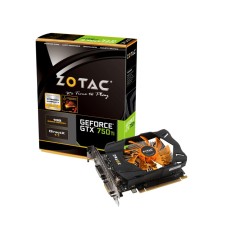 Placa de Video NVIDIA GeForce GTX 750 Ti 1 GB GDDR5 128 Bits Zotac ZT-70603-10M