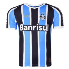 Camisa Torcedor infantil Grêmio I 2015 com Número Umbro