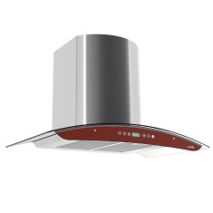 Coifa Parede Casavitra 90 cm Vidro Inox