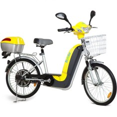 Bicicleta Elétrica Biobike Aro 22 Suspensão Dianteira JS 150