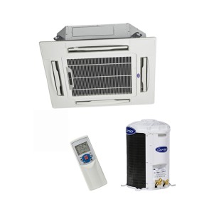 Ar Condicionado Split Cassete Carrier 24000 BTUs Controle Remoto Frio 40KWCB24C5 / 38KCD024515MC