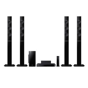 Home Theater Samsung com Blu-Ray 3D 1.000 W 5.1 Canais Karaokê 1 HDMI HT-F5555WK/ZD