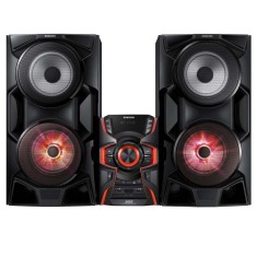 Mini System Samsung MX-HS6500 2.000 Watts Ripping Karaokê USB Bluetooth