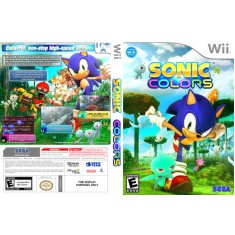 Jogo Sonic Colors Wii Sega