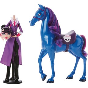 Boneca Monster High Diretora sem Cabeça e Pesadelo Mattel
