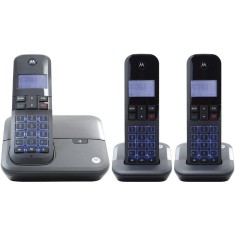 Telefone sem Fio Motorola com 2 Ramais MOTO4000-MRD3