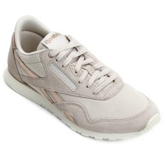 Tênis Reebok Feminino Casual Classic Nylon Slim Metallic