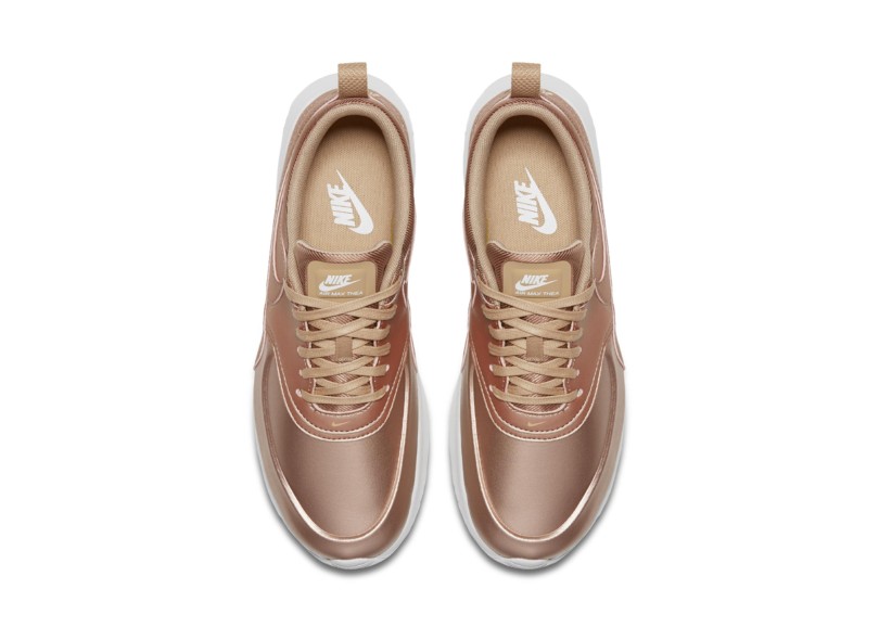 nike air max thea hombre plata